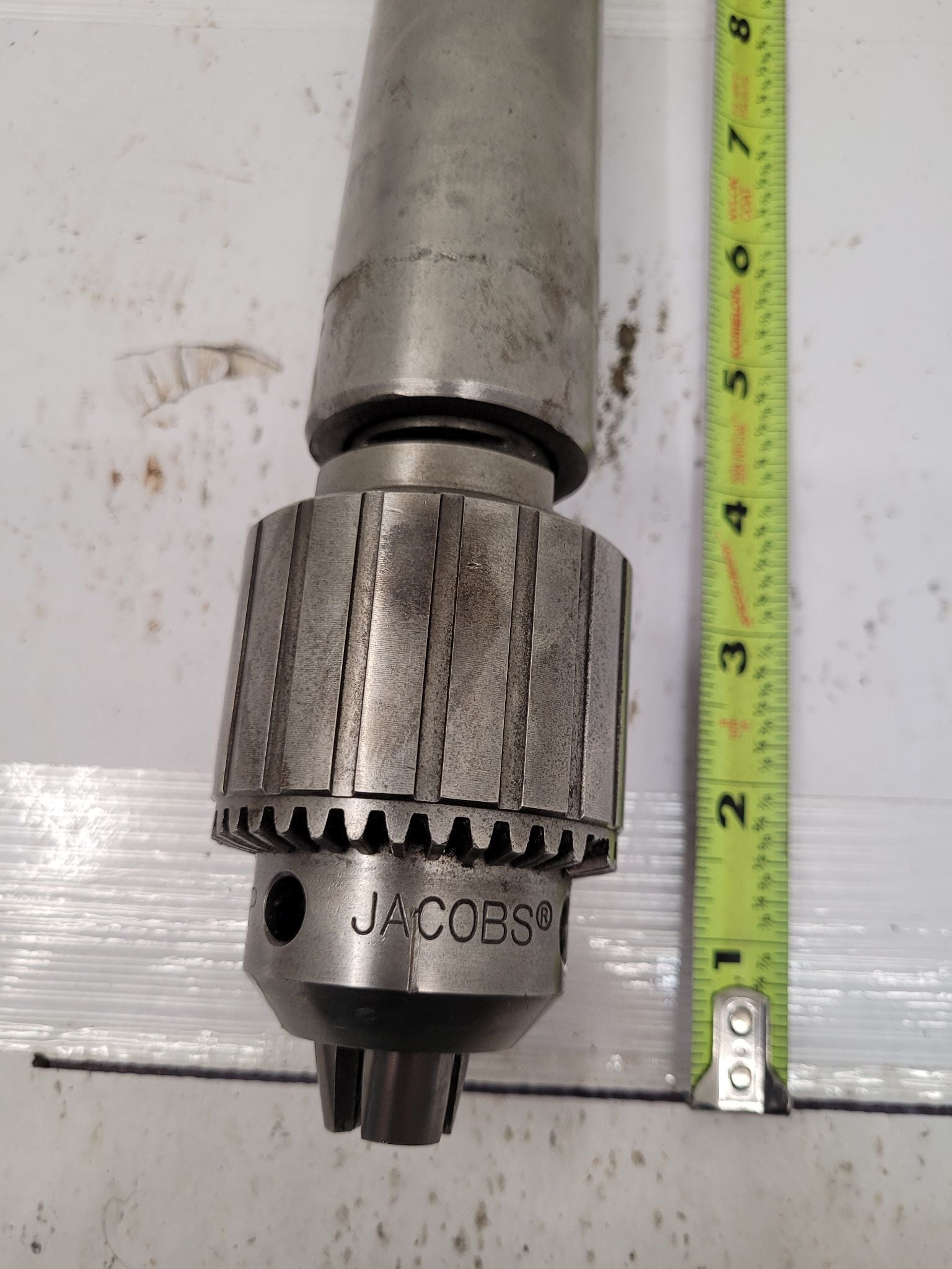 Jacobs #3KD, Chuck, 1/8"-5/8" Capacity, 3 Taper, w/29-38 mm capacity Micro Fine Adjust Boring Head - Image 2
