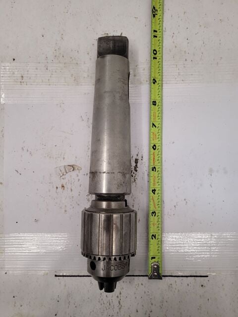 Jacobs #3KD, Chuck, 1/8"-5/8" Capacity, 3 Taper, w/29-38 mm capacity Micro Fine Adjust Boring Head - Image 5