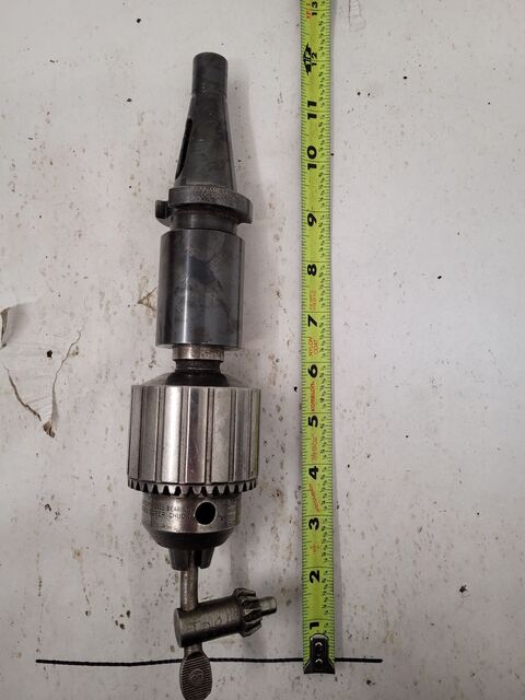 Jacobs #14N, Super Chuck, No.14N, 0-1/2" capacity, w/ #3 Morse Taper on BT30 Holder - Image 2