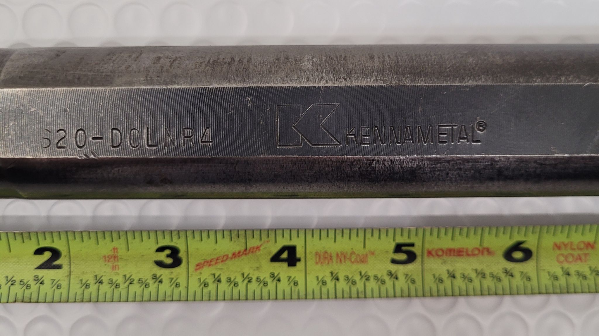 Kennametal #S20-DCCLNR4-NF1, boring bar, 1.25" Shank, 8" overall length - Image 2