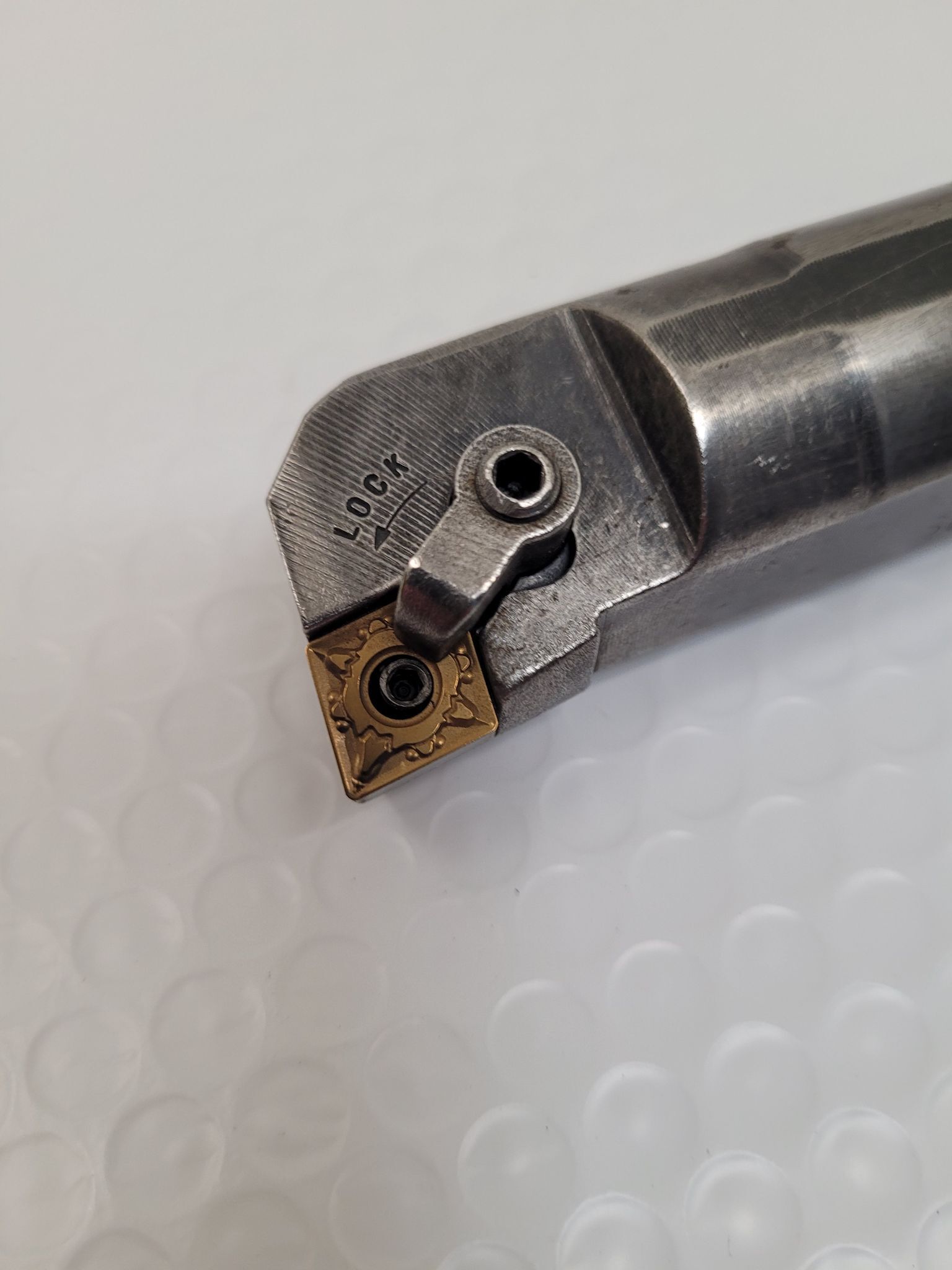Kennametal #S20-DCCLNR4-NF1, boring bar, 1.25" Shank, 8" overall length - Image 3