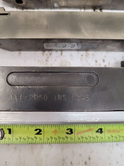 Iscar/Kennametal, Tool Holders, (10 1" width x 1" H Shank, (1) 1" Square Shank & (1) 1.25" Shank, Lot of 3 - Image 2
