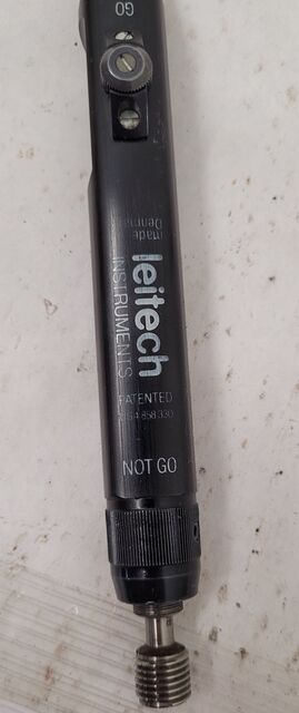 Leitech-Us, Thread Plug Gage, UNF, 7/16" diameter Thread, 20 TPI, Go Not Go, Lot of 2 - Image 4