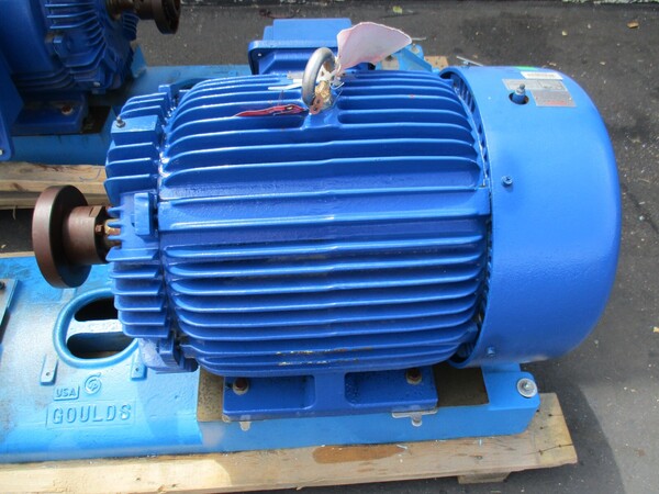 60 HP 3600 RPM Teco Westinghouse, Frame 364TS - Image 2