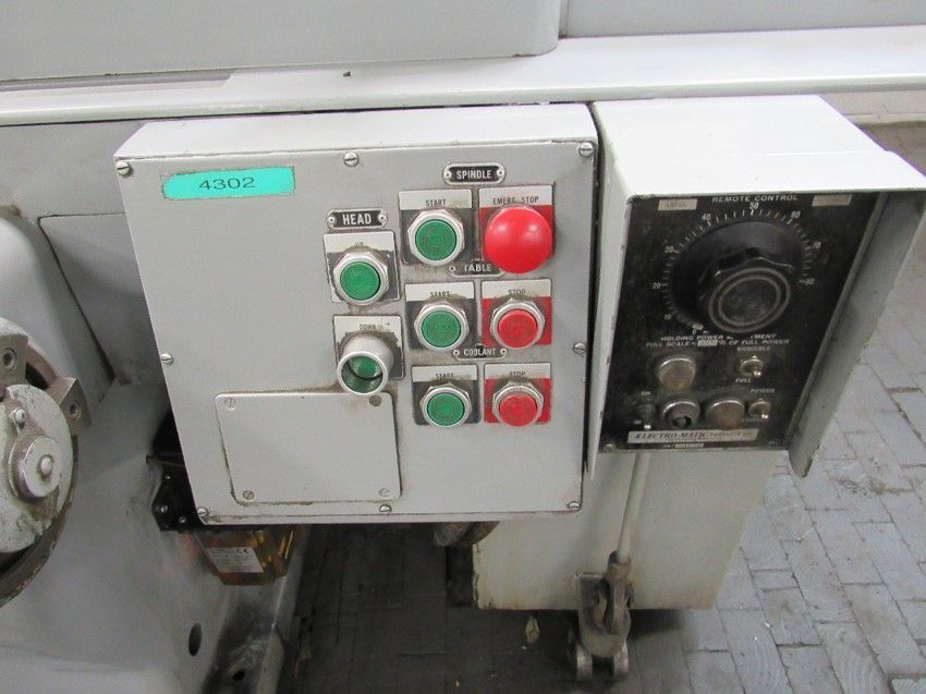 16" x 36" Gallmeyer & Livingston #5712, horizontal surface grinder, 14" x 1.5" x 5" wheel, 7.5 HP, Neutrofier - Image 3