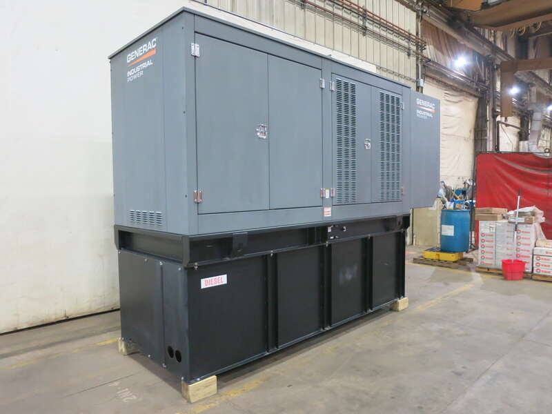 275 KW Generac #SD0275, diesle generator set, 277/480 Volts, 130 hours, 449 HP @ 1800 RPM, Iveco/FPT 10.3L - Image 2
