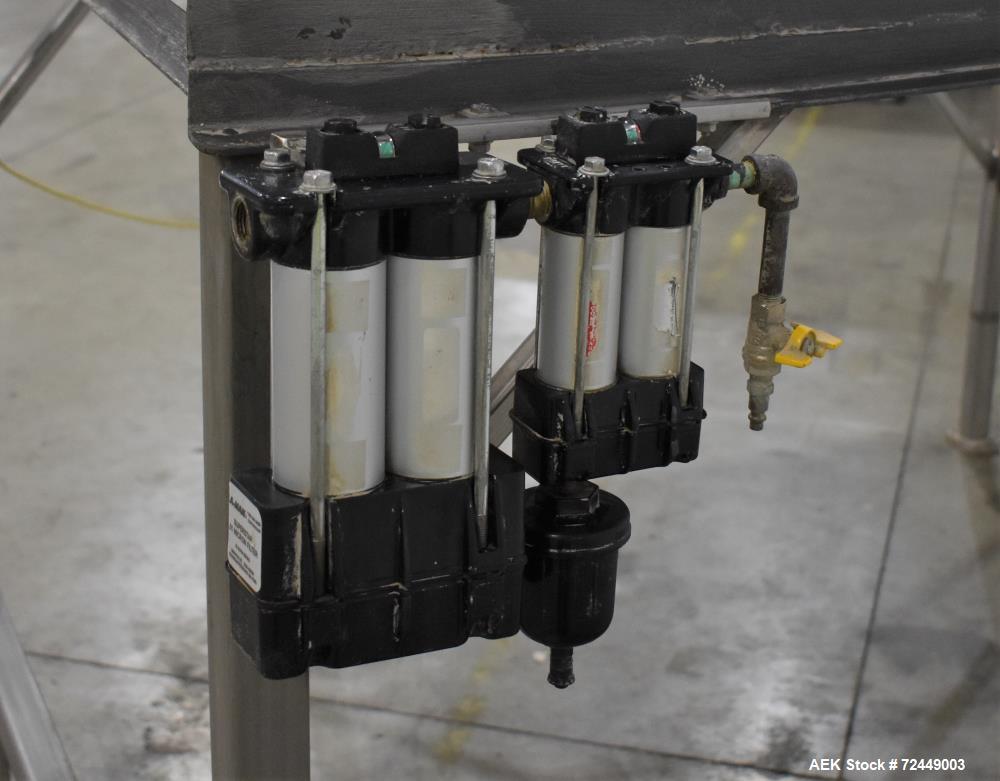 49.5" wide, Portec, #LC-3848, 90&deg; Belt Conveyor, 1 Hp, 1725 RPM, frame mount - Image 10