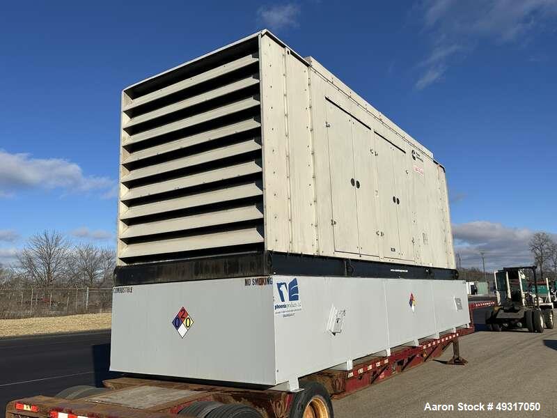 750 kW Cummins #DQFAA, Diesel Generator, 1490 HP #QST30-G5 engine, Tier 2, 480 Volts Capable, sound - Image 2