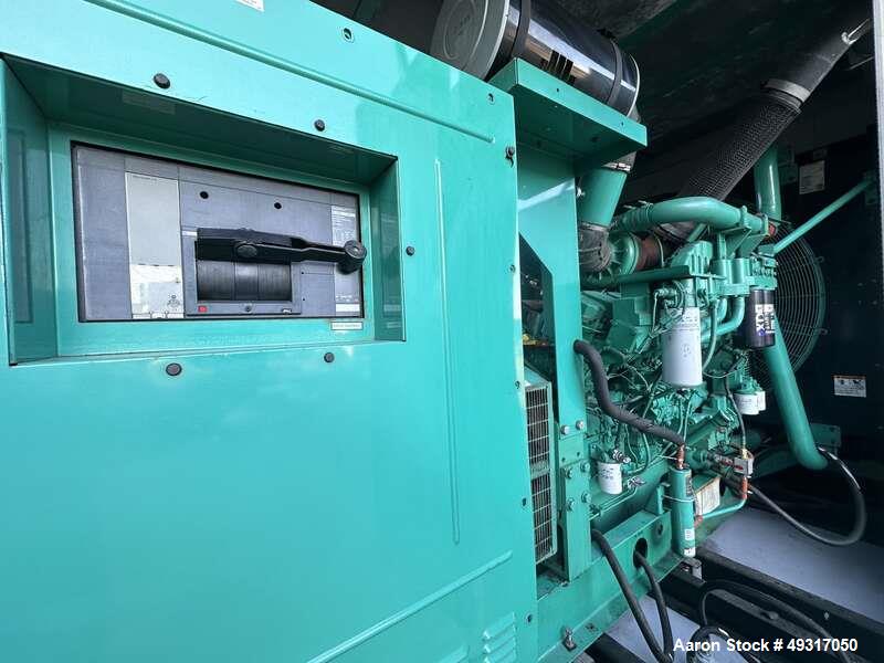 750 kW Cummins #DQFAA, Diesel Generator, 1490 HP #QST30-G5 engine, Tier 2, 480 Volts Capable, sound - Image 5