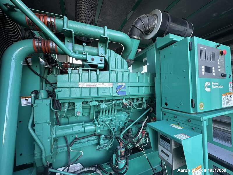 750 kW Cummins #DQFAA, Diesel Generator, 1490 HP #QST30-G5 engine, Tier 2, 480 Volts Capable, sound - Image 7