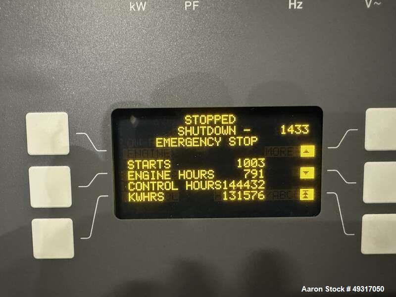 750 kW Cummins #DQFAA, Diesel Generator, 1490 HP #QST30-G5 engine, Tier 2, 480 Volts Capable, sound - Image 9