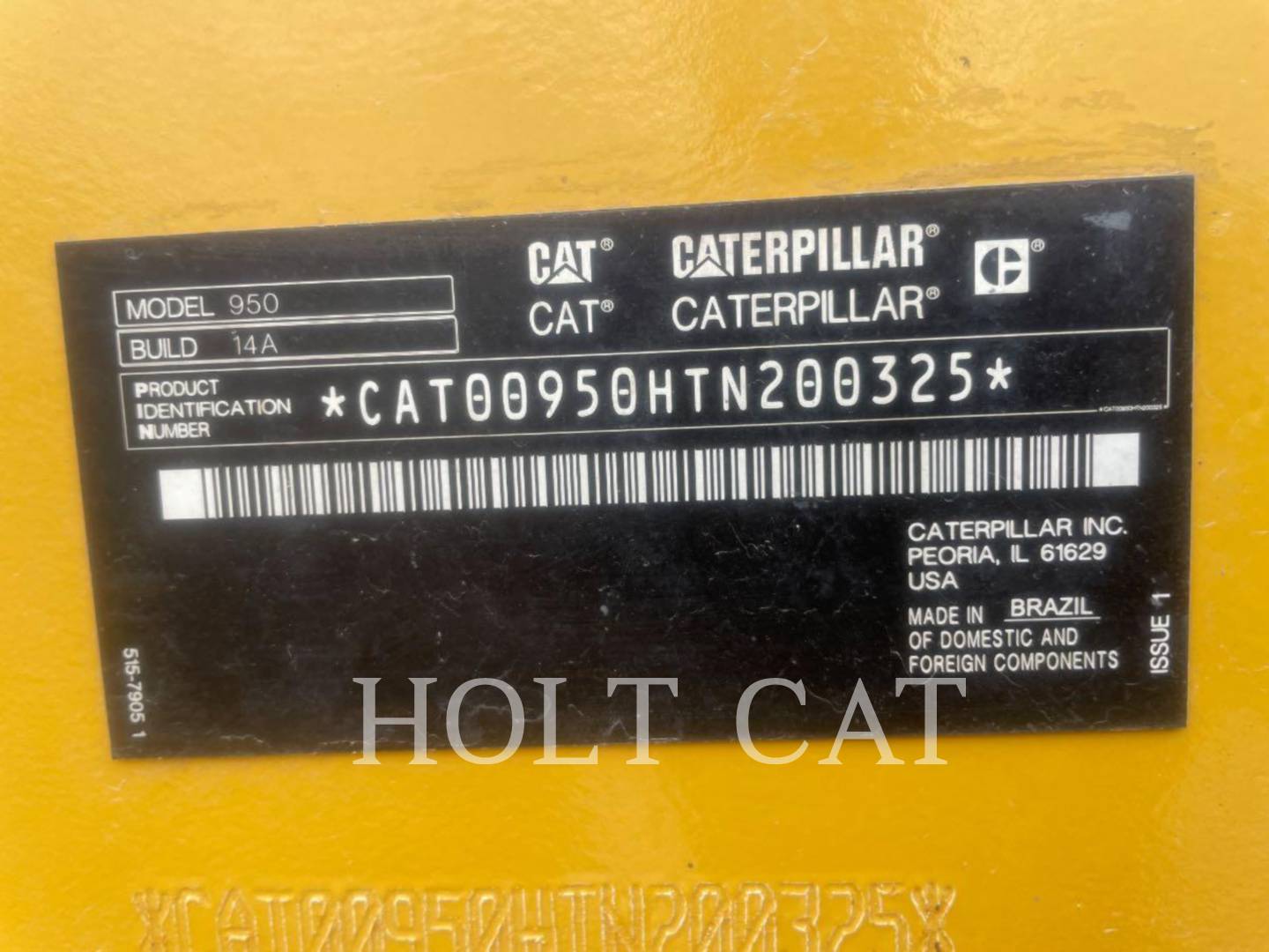 Cat 950 QC, Wheel Loader, 1633 hours, S/N: TN200325, 2023 - Image 6