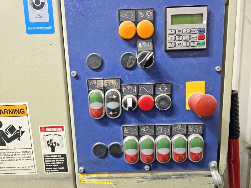 Weinig #U-1000, Feed-Through Moulder, 5-Head, 9.06" x 4.75" capacity, 1.8" Spindle diameter, 20-118 FPM - Image 2