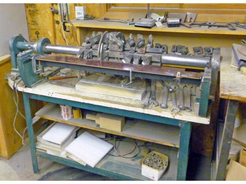 Mattison #69-42-Matti-Max, Rotary Turning Lathe w/Hopper Feed, 42" L Turning capacity, 4" x 4" max Stock - Image 4