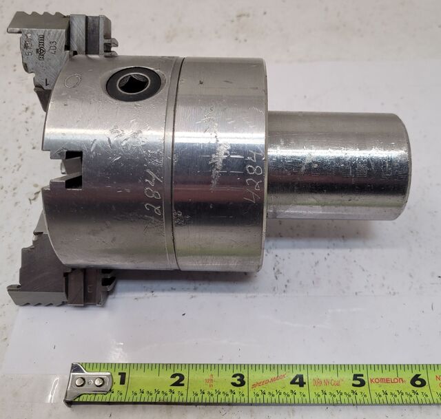 4" ROHM, 4 Jaw Lathe Chuck - Image 2