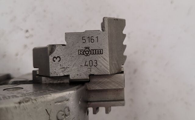 4" ROHM, 4 Jaw Lathe Chuck - Image 6