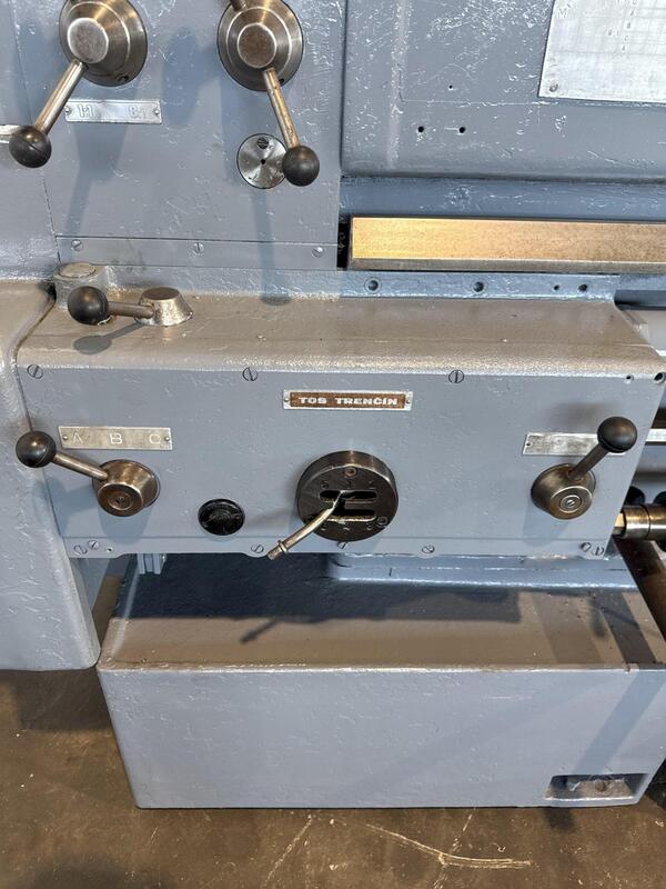 26" x 216" Tos Trencin #SH55U, engine lathe - Image 8