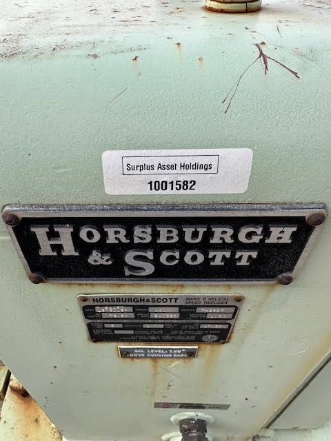 73.50 HP @ 34 Input RPM, Horsburgh & Scott #Mark-II, 1.00 :1 Ratio, SN#T-2867, 1.5 service factor - Image 3