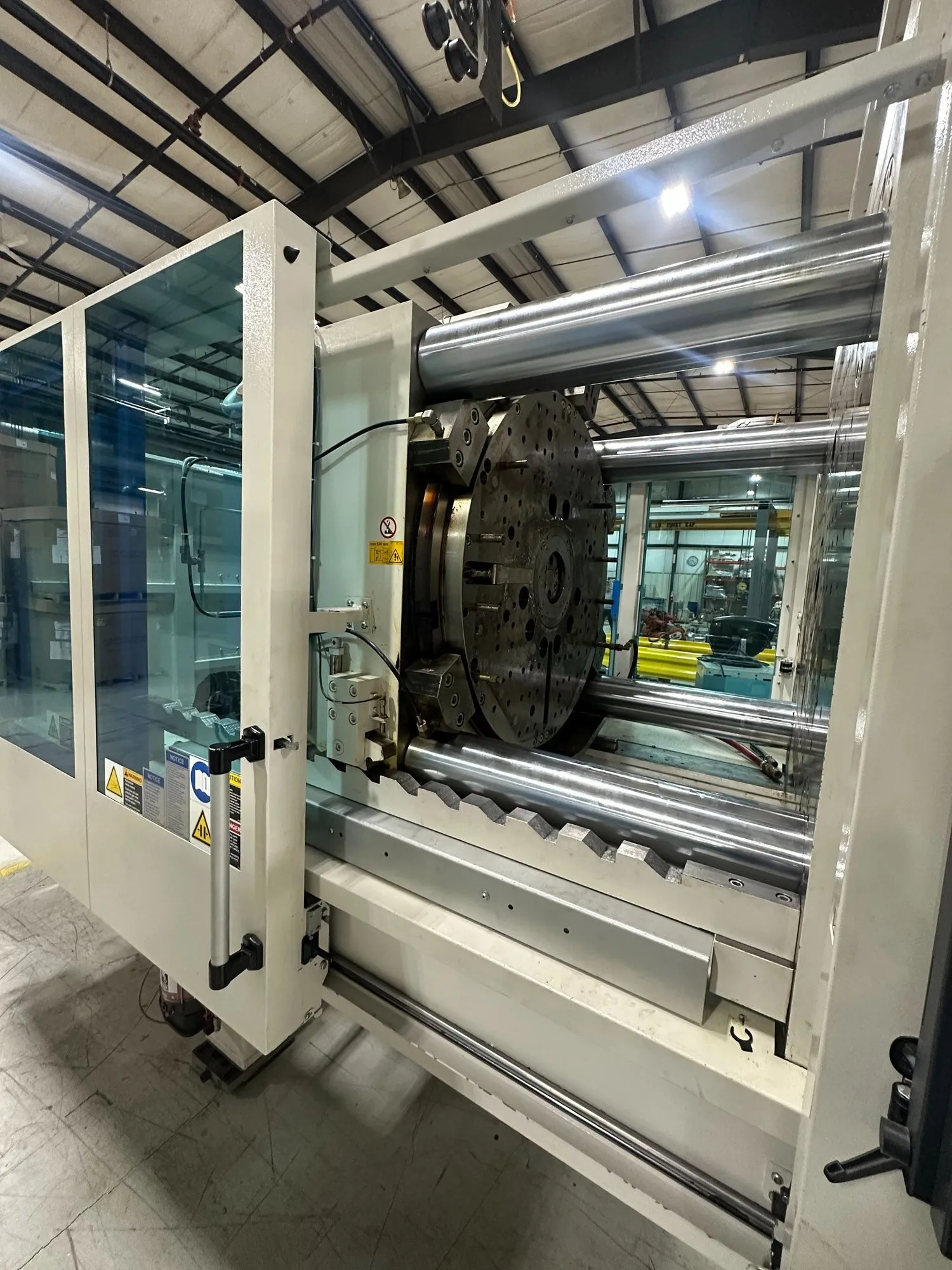 394 Ton, 13.9 oz., Krauss Maffei #Multinject-CXZ350-1000/380, horizontal plastic injection molder, 52" DL - Image 6