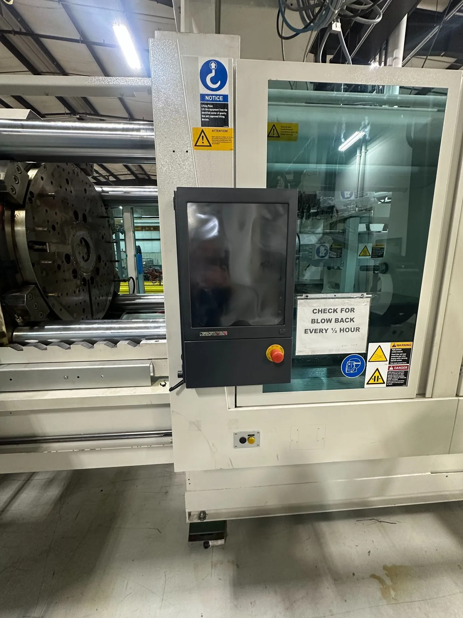 394 Ton, 13.9 oz., Krauss Maffei #Multinject-CXZ350-1000/380, horizontal plastic injection molder, 52" DL - Image 8