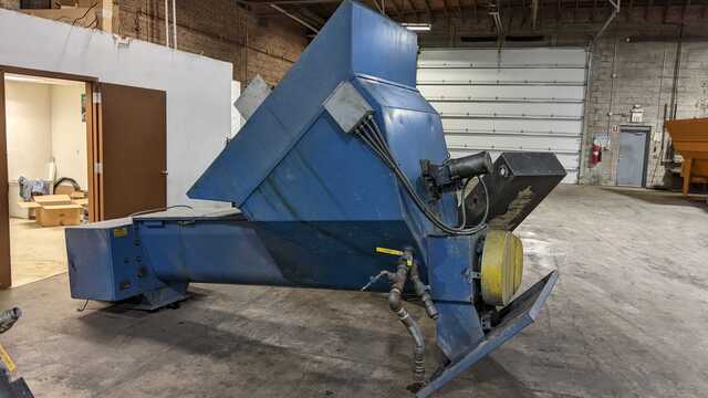 Inter-Source, chip shredder & wringing system, 36", pushbutton control panel - Image 3