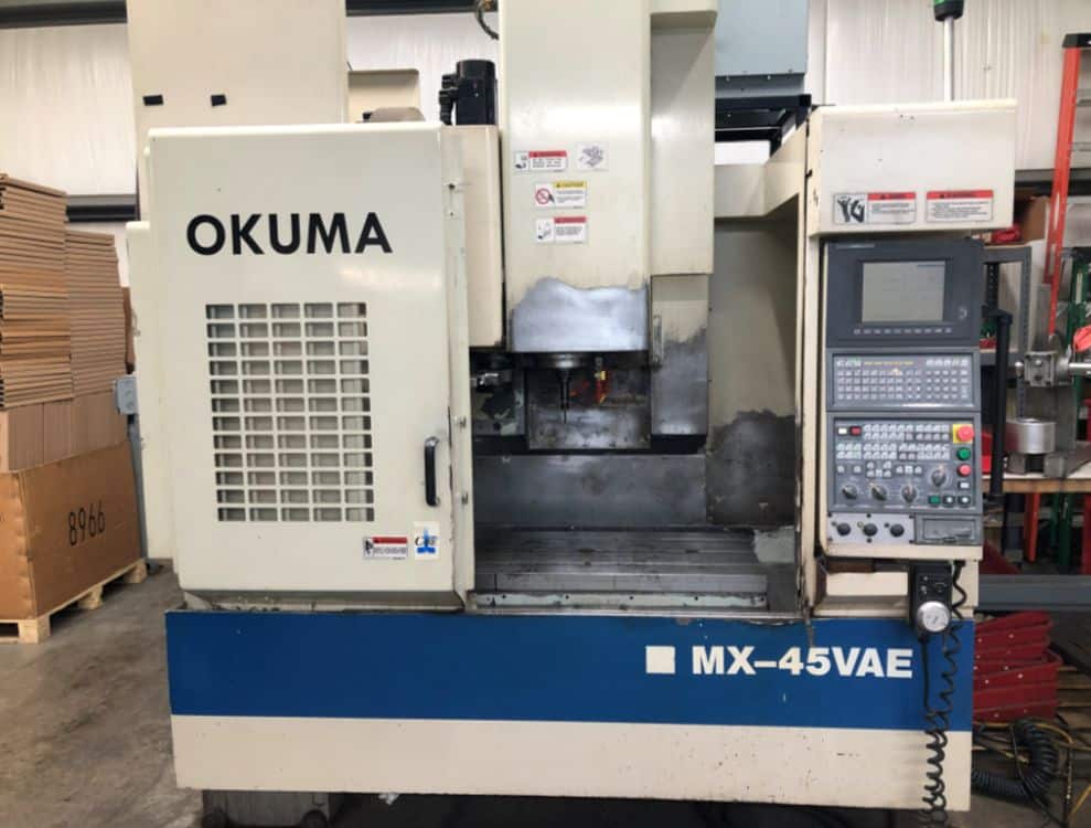 Okuma #MX-45VAE, CNC vertical machining center, OSP7000M Control