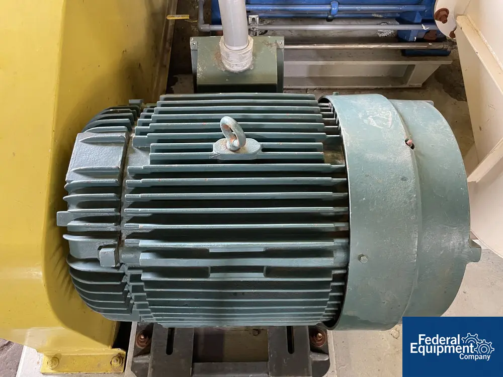 Nash #XL500/7, Liquid Ring Vacuum Pump, carbon steel, 125 HP, 460 V., 1785" RPM motor, 735 RPM pump, 10" in/ - Image 8