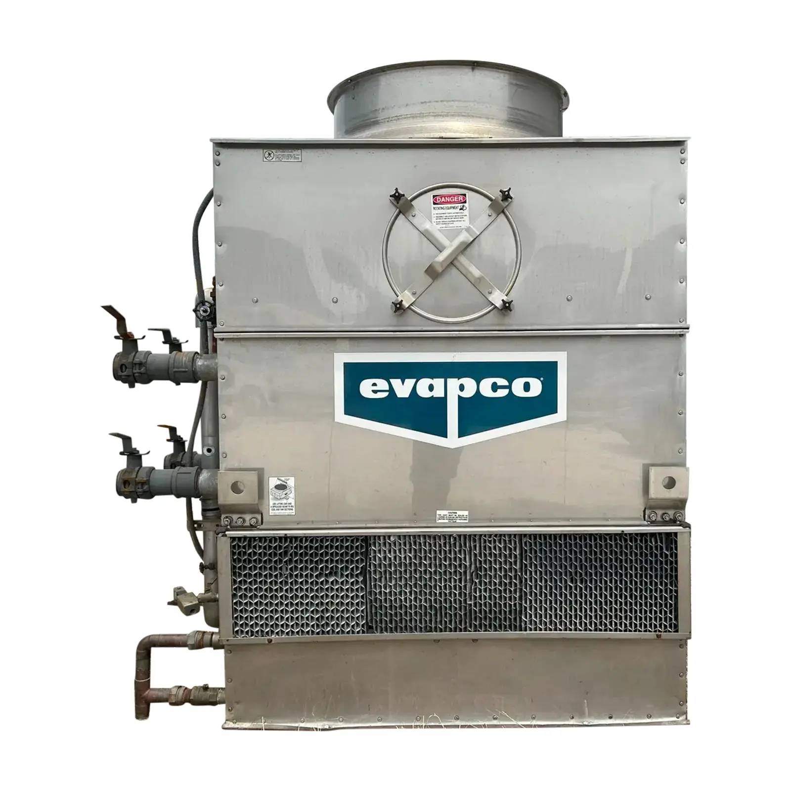 22 Ton, Evapco #ATW-22A, Closed Circuit Cooling Tower, 96 GPM, 400 PSIG Coil, 5 HP Fan, 3/4 HP Spray Pump - Image 1