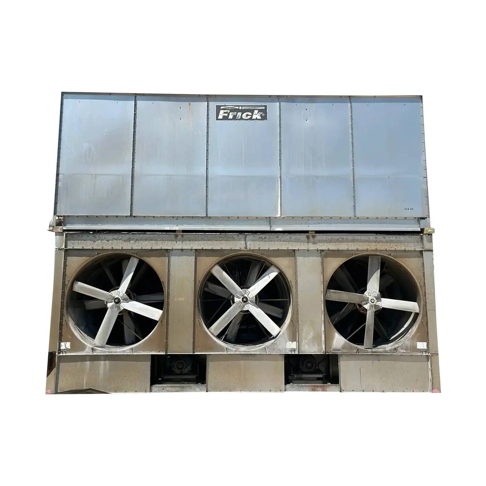 940 Ton, Frick #XLP-XL-940, Evaporative Condenser, 664.3 Ton Ammonia, 151800 CFM, 250 PSI, 7.5 HP Pump, 1050 - Image 1