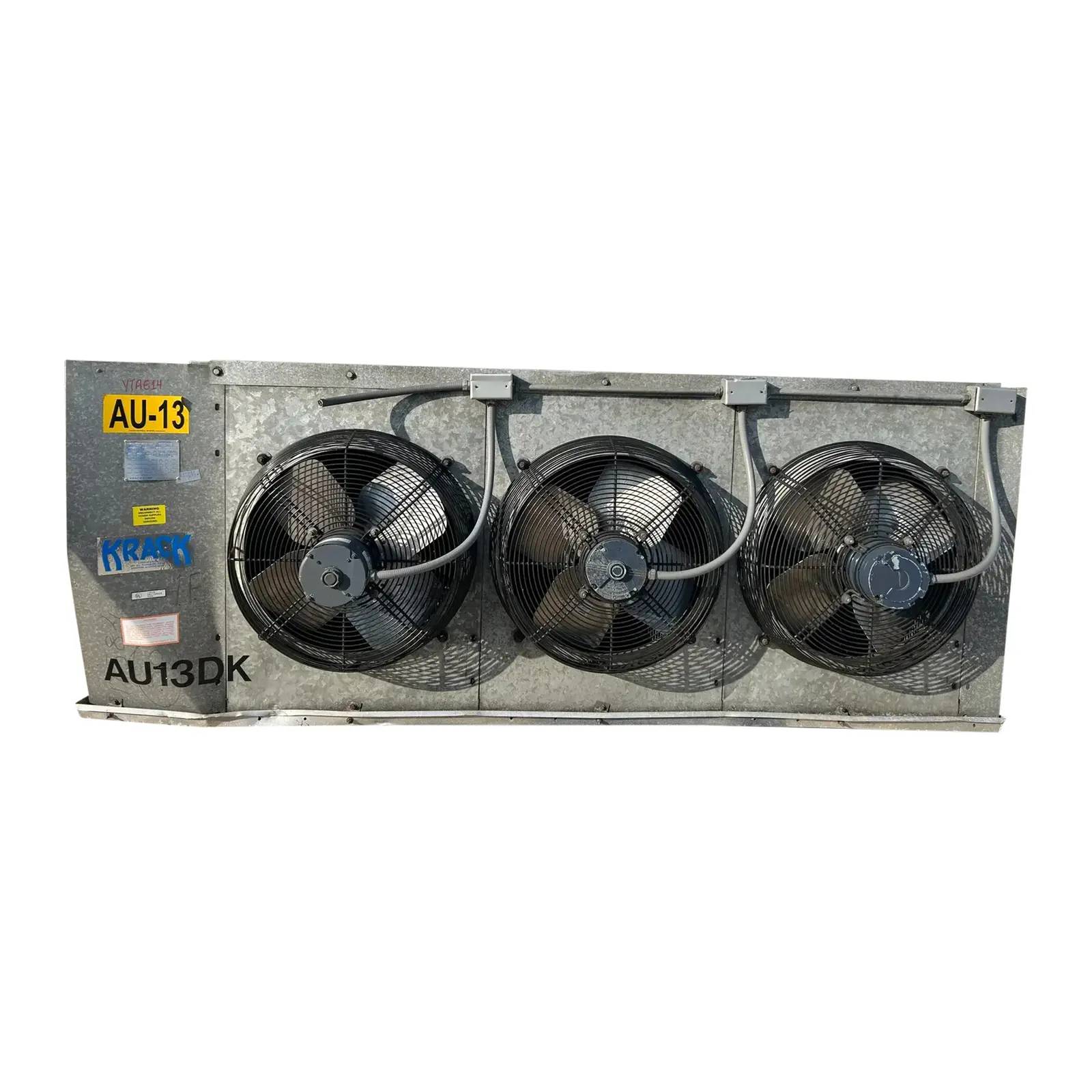 3 Fans, Krack #DTX3S-720-DXA-A-LH, Ammonia Evaporator Coil, 6 TR, Low Temperature, Wet or Frosted Coil, 13800 - Image 1