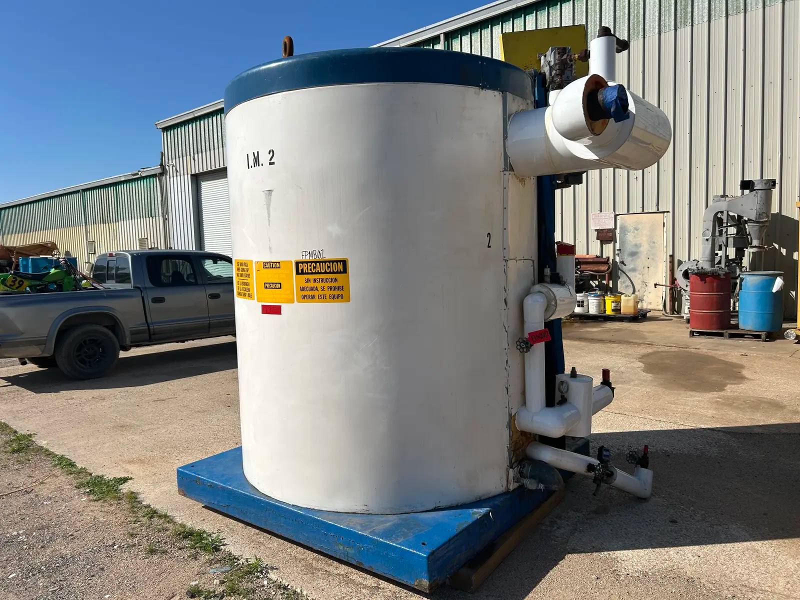 40 Ton North Star Ice #M90.820, Ice Maker, Carbon Steel, R-717, 6" Suction Line, 2" Liquid Line, 1.5 HP - Image 4