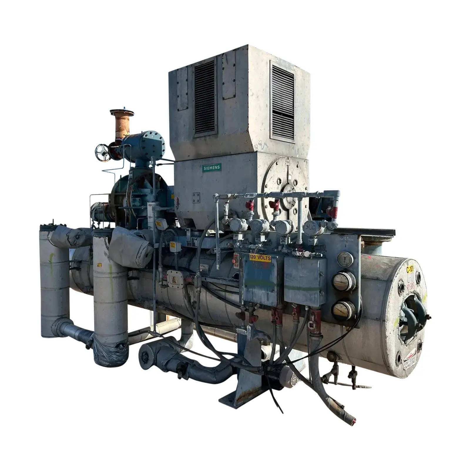 200 HP Frick #RWB-II-177, Rotary Screw Compressor Package, R-290, 300 psig & 3600 RPM Package, 400 psig & - Image 2