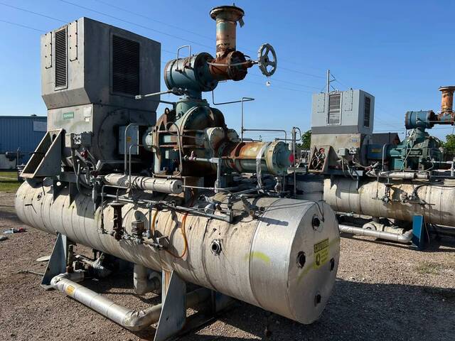 200 HP Frick #RWB-II-177, Rotary Screw Compressor Package, R-290, 300 psig & 3600 RPM Package, 400 psig & - Image 8