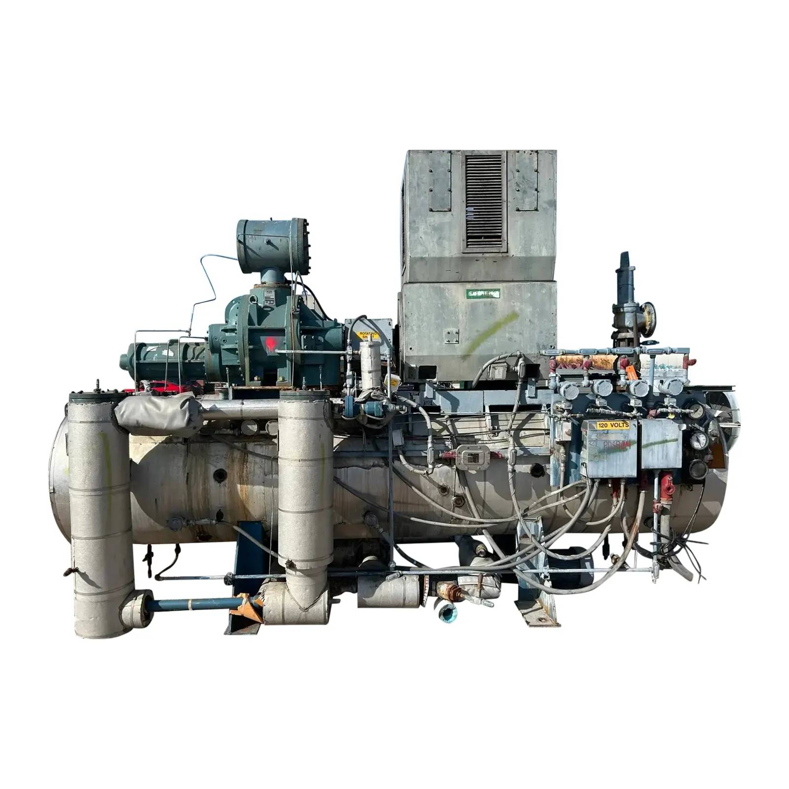 500 HP Frick #RWB-II-177, Rotary Screw Compressor Package, R-290, 300 psig & 3600 RPM Package, 400 psig & - Image 1