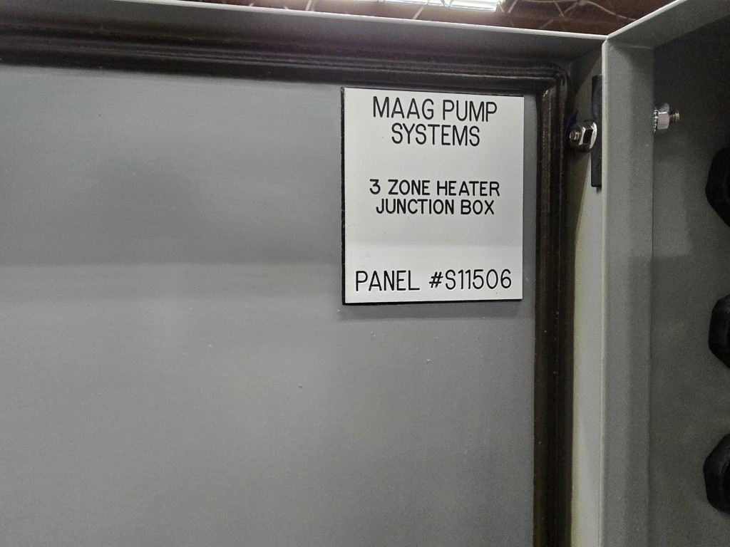 Maag #EX50-6-GU, Melt Pump, w/Control Panel, 454 kg/hr. capacity, 800-1000 psi Suction, 2300-3000 psi - Image 6
