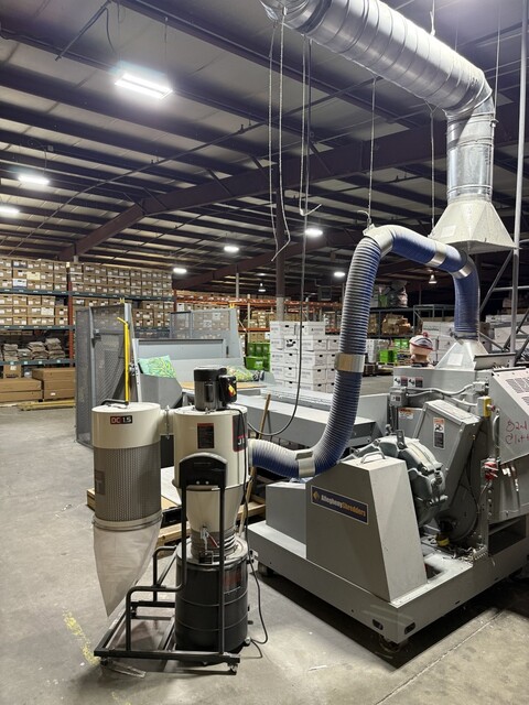 Allegheny Bradford, Shredder & Baler System, 20" Cutting Assembly, 72" L x 30" width x 40" H Bale Size, 1500 - Image 4