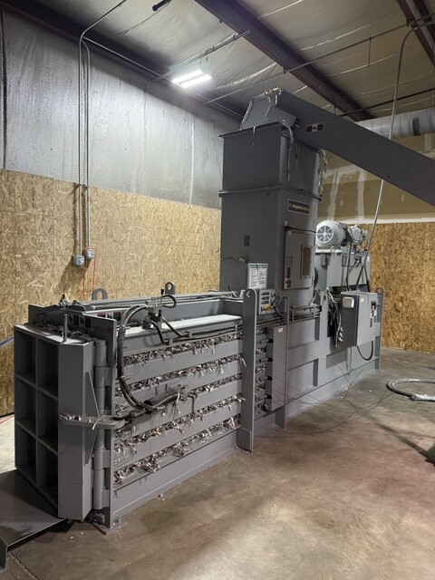 Allegheny Bradford, Shredder & Baler System, 20" Cutting Assembly, 72" L x 30" width x 40" H Bale Size, 1500 - Image 5