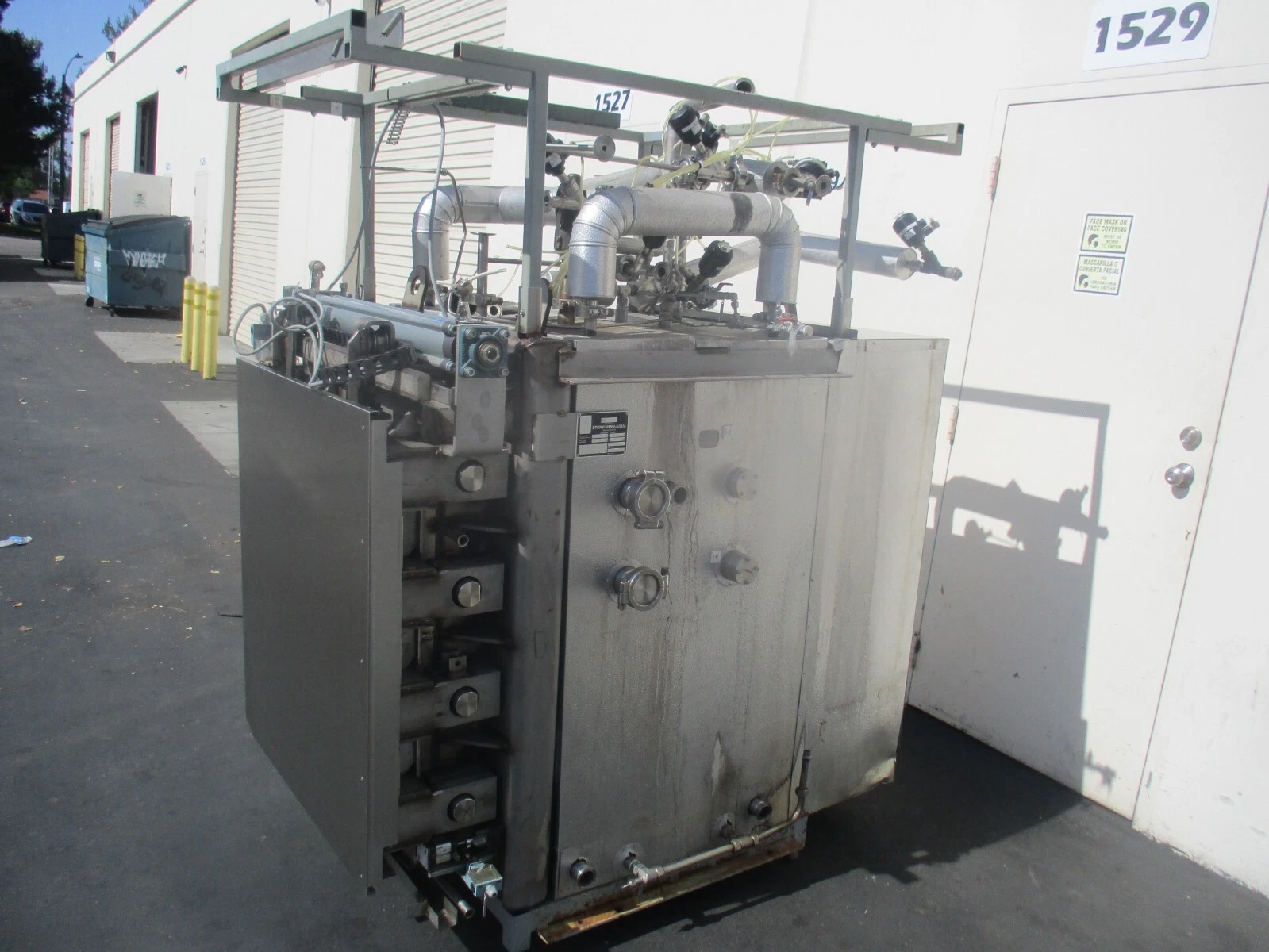 Steris Finn Aqua #GLP, stainless steam sterilizer / autoclave, 292&deg;F, 45 psi - Image 3