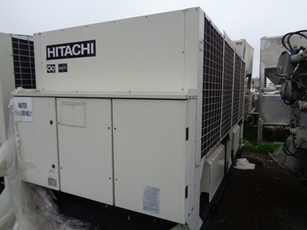 103 Ton, Hitachi #RCUG-150AHYZ1, air cooled chiller, R407c refrigerant, 363 KW, 2011 - Image 4