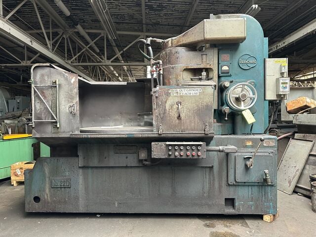 Blanchard #22D-42, vertical rotary grinder, 42" chuck, 18" under wheel, 50 HP spindle, 56" swing, 5-segmented - Image 1