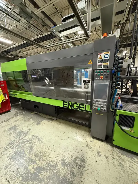 420 Ton, 40.3 oz., Engel #e-motion-2440/420T, horizontal plastic injection molder, 30.07" x 30.07" tie bar - Image 1
