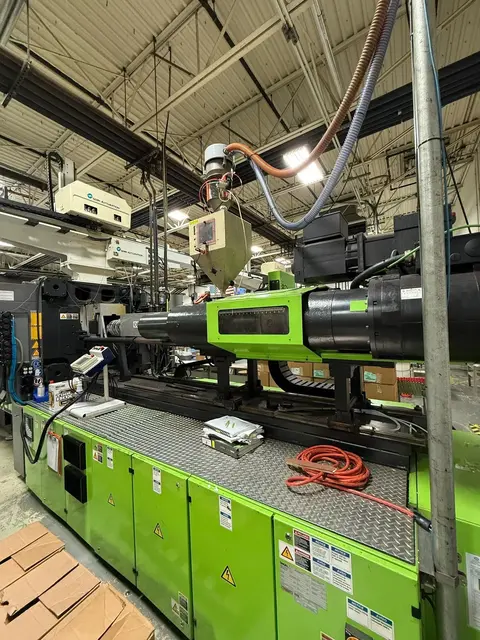 420 Ton, 40.3 oz., Engel #e-motion-2440/420T, horizontal plastic injection molder, 30.07" x 30.07" tie bar - Image 3