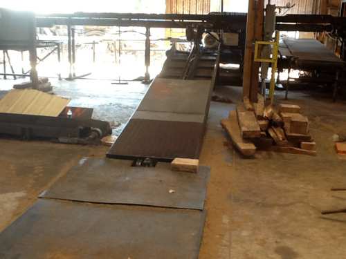 30' Barn Sweep conveyor, w/ 19' incline, 1.5 HP, Vortex gearbox - Image 1