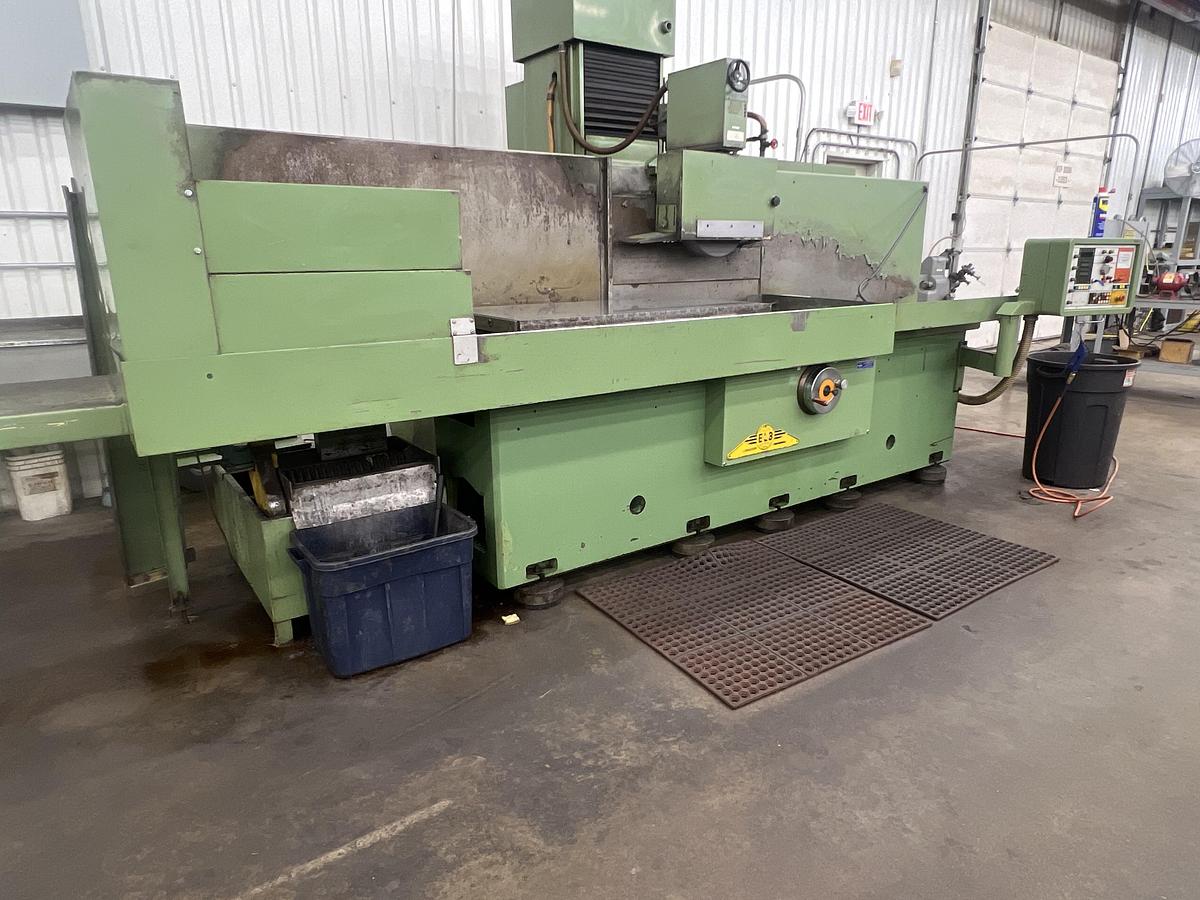Elb #SWBDE15-ND, Reciprocating Surface Grinder, 60" x 25" x 15", over wheel dresser, 24" x 60" table - Image 1
