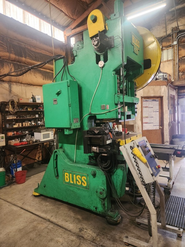 75 Ton, Bliss #C-75, OBI press with feeder, 1967 - Image 2