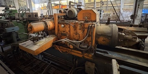 GFM #SX-13, rotary forging machine, 4 hammers, 1.600 Kn per hammer ...