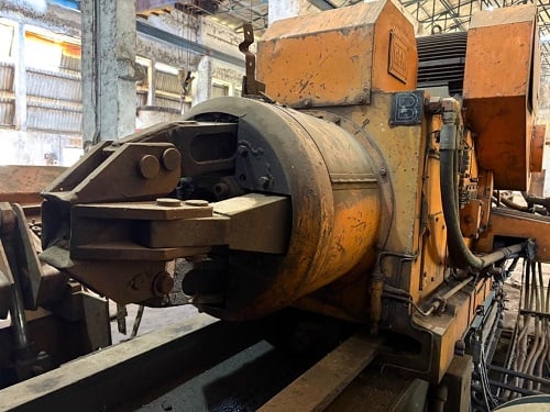 GFM #SX-13, rotary forging machine, 4 hammers, 1.600 Kn per hammer ...