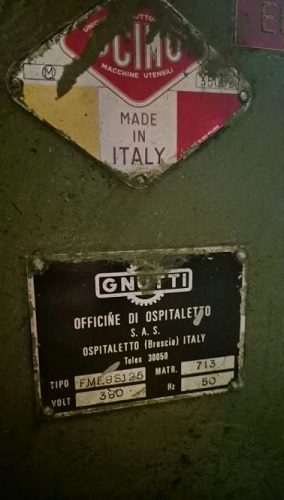 Gnutti #FMF-8S-125, transfer machine, 2 vertical & 6 horizontal heads - Image 9