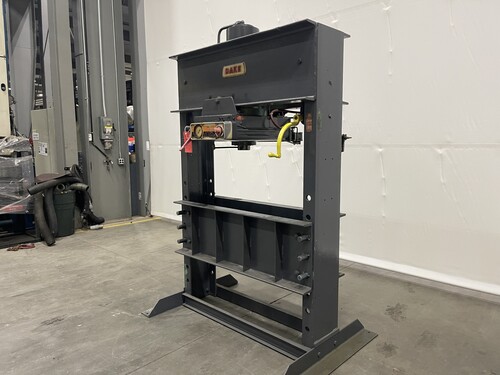150 Ton, Dake, air hydraulic H-frame press - Image 2