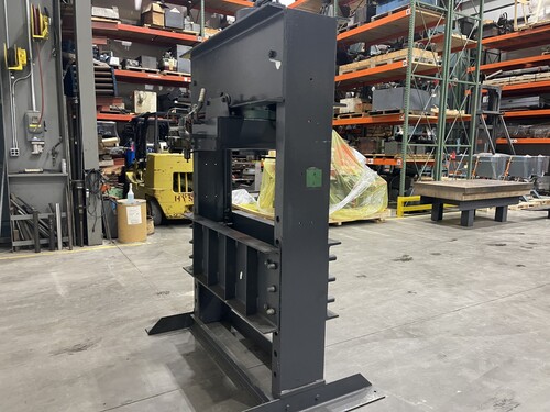 150 Ton, Dake, air hydraulic H-frame press - Image 4